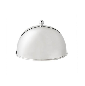 ฝาครอบอาหารสแตนเลสทรงกลมสำหรับนึ่งและละลายชีส ทนทาน ขายส่ง - Product Image 3
