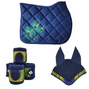 Coussinets de selle à paillettes pour cheval, ensemble assorti de saut de Sublimation de qualité supérieure - Product Image 6