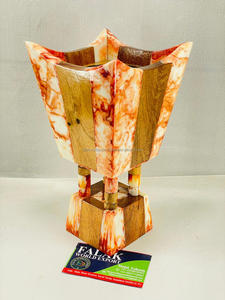 เตาเผาเครื่องหอมบาคูร์ทำจากไม้เรซินคุณภาพสูง งานแฮนด์เมด ดีไซน์ธรรมชาติ สำหรับการสวดมนต์แบบดั้งเดิม โยคะ สปา และการใช้งานในชีวิตประจำวันเพื่อความสงบสุข - Product Image 3