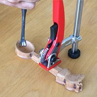 Pince de serrage réglable pour le soudage avec une forte force de serrage pour table de soudage 3D et travaux d'assemblage métallique