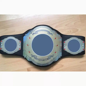 Wholesale OEM Custom Logo Factory PU Leather Waterproof Automatic Unisex High Waist <b>Boxing</b> Training Championship Belts - Product Image 5