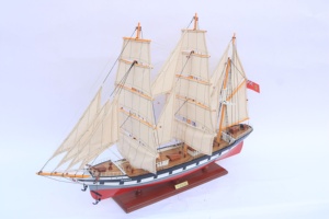 Maqueta de Barco de Carga del Siglo XIX Hecha a Mano en Madera - Modelo a Escala del Museo Marítimo, Decoración para el Hogar, Glenlee - Product Image 3