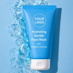 Nettoyant visage hydratant doux aux céramides probiotiques, fournisseur en gros de marques privées OEM - Product Image 3