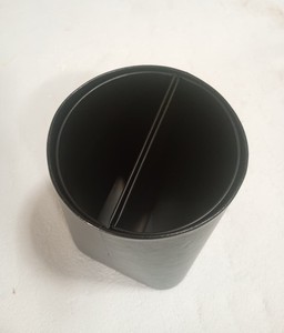 Poubelle ronde en métal, style moderne et luxueux, décorative, ouverte, grande taille, pour l'intérieur/l'extérieur, poubelle pour la maison - Product Image 1