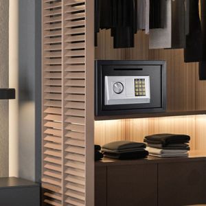 ตู้เซฟดิจิทัลขนาด 14 นิ้ว สำหรับเก็บเงินสดและของมีค่าอย่างปลอดภัย - Product Image 4