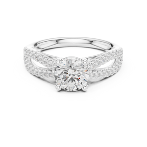 Anillo Solitario de Oro Sólido de 14K con Diamante Cultivado en Laboratorio de 1 Quilate, Corte Brillante Redondo, para Uso Diario, Bodas y Estilo Moderno - Product Image 6