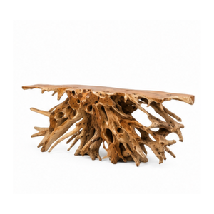 ARTERRA Luxury Teak Root Freeform <b>Console</b> <b>Table</b> Eco-Friendly Durable Living Room Entry Hotel Setup Decor - Product Image 2