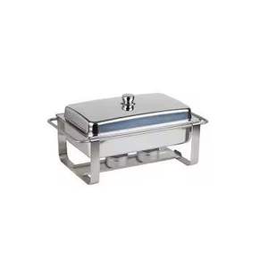 Plat de service isotherme de luxe en acier inoxydable doré avec couvercle en dôme, chauffe-plats pour buffet d'hôtel - Product Image 6