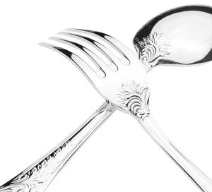 Ensemble de couverts en métal idéal pour recevoir des invités en toute confiance, améliore la présentation des plats et la satisfaction culinaire. - Product Image 5