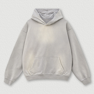 Sweat à capuche streetwear Y2K coupe ample en molleton de coton épais, pull personnalisé, fournisseur OEM Pakistan - Product Image 5