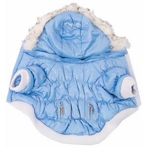Cappotto Parka Metallico alla Moda per Animali Domestici, Abbigliamento Elegante per Animali - Product Image 6