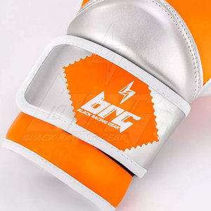 Gants de boxe sur mesure en cuir véritable pour adultes, pour l'entraînement en extérieur - Product Image 2