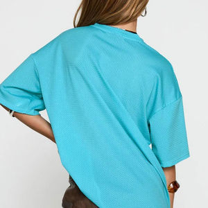 Camiseta de Fútbol Americano para Mujer, Nueva Moda 2026, Cuello en V, Manga Corta, Transpirable, de Secado Rápido, Poliéster Suave, Impresión Personalizada - Product Image 3