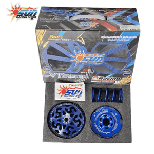 Kit de poulie CVT en acier complet SUN Racing N-MAX V2 / AEROX V2, fabrication taïwanaise, transfert de puissance fluide, amélioration de la performance du scooter, NXAE-CVT - Product Image 6