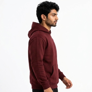 Custom men puff printing <b>hoodie</b> with bold raised print detail <b>soft</b> cotton blend fabric cozy feel modern fit perfect for casual - Product Image 3