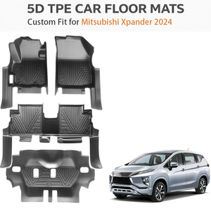 5D TPE <b>Waterproof</b> Full <b>Set</b> Car Floor Mats for Mitsubishi Xpander 2024 LHD Car Mats All Weather Car Floor Mat Liner - Product Image 1