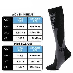 Knee High Sports <b>Socks</b> Black With Yellow Toe And Heel Breathable Knitted For <b>Running</b> Adults Summer - Product Image 4