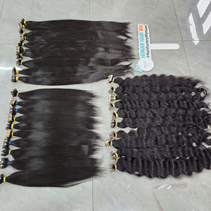 Extensiones de Cabello Humano GUGU, Cabello Virgen Vietnamita, Negro Natural, Largo y Liso, Doble Trama - Product Image 3