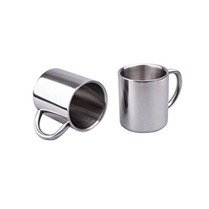 Food Grade Stainless Steel <b>Mug</b> <b>Double</b> <b>Wall</b> Insulated Coffee Cup Custom Logo Shatterproof Metal Travel Camping <b>Mug</b> For Office Use - Product Image 1