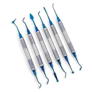 Manual Stainless Steel Resin Filling Spatula Dental Restoration Tool Ergonomic Grip Advanced Procedures Clinic By Dentavex - Product Image 3
