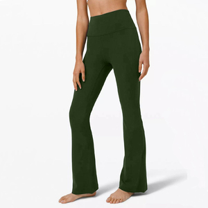 Leggings de yoga compressifs best-sellers, pantalons de sport rehausseurs de hanches, vêtements de sport en tissu nylon, collants de yoga pleine longueur pour femmes - Product Image 4
