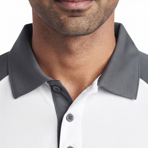 Maillot de golf léger pour hommes, polo de sport respirant, vêtements de sport d'extérieur, maillots de golf à col rabattu pour hommes - Product Image 4