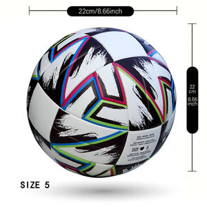 Ballon de football officiel Miraj, haute élasticité, professionnel, pour hommes/femmes, en PU sans couture, taille 5, ballon de match - Product Image 4