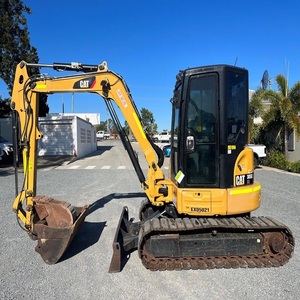 Excavatrice sur chenilles CAT 305E de qualité supérieure pour travaux de terrassement et de construction, équipée d'un brise-roche hydraulique - Product Image 3