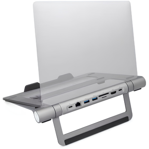 6-in-1 <b>USB</b>-<b>C</b> Docking Station & Foldable Laptop Stand, 4K HDMI, 1Gbps LAN, SD/TF Reader, 100W PD <b>Charging</b>, Dual <b>USB</b> 3.0 - Product Image 1