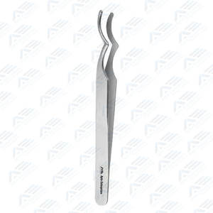 Pinzas de extensión de pestañas profesionales Pinzas de punta de fibra Pinzas de extensión de pestañas de acero inoxidable al por mayor por Apto Enterprises - Product Image 2