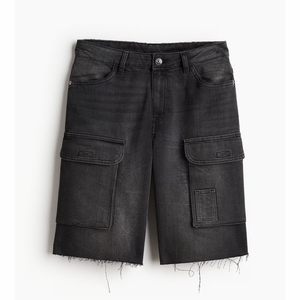 Women Modern <b>Denim</b> Shorts Relaxed Comfort High Waist Cotton <b>Stretch</b> Fabric Summer Fashion OEM ODM Custom Clothing Factory Shorts - Product Image 1