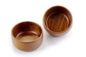 Juego de servir de madera NATURAL de diseño moderno, ensaladera y cuchara de madera de acacia para cocina y fiesta, producto de gran venta - Product Image 5
