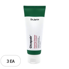 Dr. Jart+ Cicapair Espuma Limpiadora Enzimática 100ml Paquete de 3 con Descuento, Ingrediente Principal Centella para Piel Sensible - Product Image 1