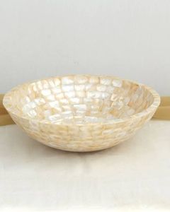 Bol décoratif artisanal en os incrusté, bol design en os incrusté, bol de présentation en os incrusté - Product Image 2