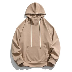 Sweat-shirts à capuche en coton uni surdimensionnés sur mesure pour hommes, pull-overs en gros grandes tailles, sweats à capuche et sweat-shirts pour hommes - Product Image 3