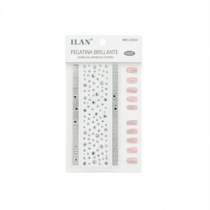 Adesivi con strass scintillanti ILAN per nail art 32663 - Product Image 2