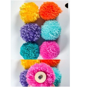 Pompons multicolores écologiques, spécifications diverses, achat direct auprès du fournisseur au prix de gros - Product Image 1