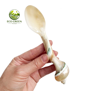 Luxury Natural <b>Shell</b> Spoon Handmade Mother of Pearl Coffee Tea Dessert Spoon for Boutique Hotel Cafe and Home Decoration - Product Image 3
