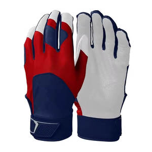 Guantes de Bateo de Béisbol con Logotipo Personalizado al por Mayor, de Cuero de Alta Calidad, Transpirables, Ligeros, Ecológicos, Cómodos y Duraderos - Product Image 2