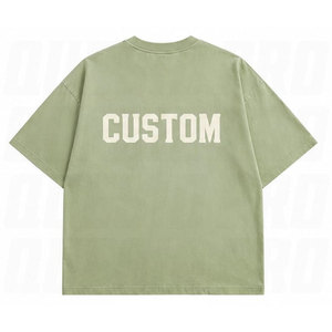 Camisetas de Algodón Grueso para Hombre, Personalizadas, Vintage, Extra Grandes, con Estampado Gráfico, Manga Corta, Estilo Urbano, Ropa Casual de Moda - Product Image 4