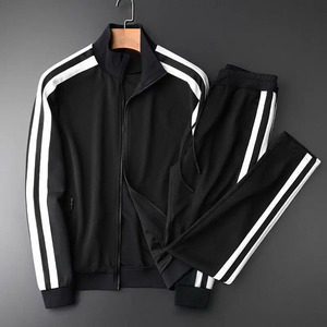 Survêtements en molleton uni respirants 100% coton pour hommes, vêtements de sport d'équipe, vêtements de fitness, d'entraînement et de jogging - Product Image 6