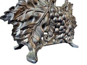 Porte-serviettes vintage à motif de raisins, parfait pour le comptoir de cuisine, la table d'appoint, la salle à manger et la décoration de la maison, provenant d'Inde - Product Image 5