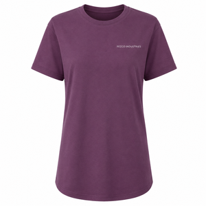 เสื้อยืดผู้หญิงปี 2026 สีชมพู ทรงปกติ ไหล่ตก ผ้าคอตตอนเจอร์ซีย์เนื้อหนา สตรีทแวร์ เป็นมิตรกับสิ่งแวดล้อม ระบายอากาศได้ดี เหมาะสำหรับฤดูร้อน - Product Image 5