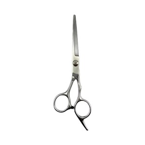 Kit de ciseaux de coiffure professionnels en acier inoxydable, pour droitiers, 28 dents, manche moyen, légers, pour barbier et salon - Product Image 2