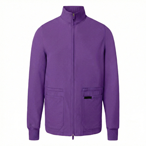 Chaqueta Médica Personalizada con Logotipo Propio al por Mayor, 6 Bolsillos, Puños Acanalados, Uniformes de Enfermera de Hospital, Chaquetas Médicas OEM al por Mayor - Product Image 5