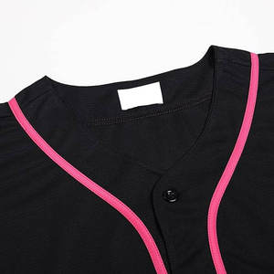 Mens 6 Button Baseball Jersey Buttoned Front Athletic Gamewear Team Outfit <b>Stadium</b> Style Street Sports Top - Product Image 4