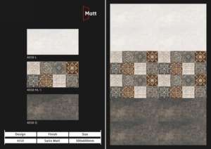 Azulejos de Porcelana Mate Refinados de 30X60CM, Ideales para Espacios de Vida Contemporáneos, Resistentes a los Arañazos y Duraderos - Product Image 3