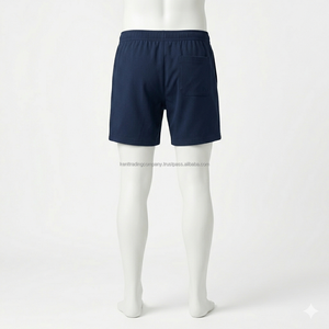 Shorts de plage pour femme, 90% polyester, 10% élasthanne, avec passepoil, séchage rapide, extensible dans 4 directions, fermeture à cordon, légers - Product Image 5