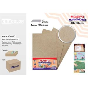 BASE DE MADERA 40*60cm, Producto Artesanal de Bambú y Madera, Tabla de Madera Hecha a Mano - Product Image 1