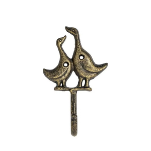 New Arrival Vintage Duck <b>Wall</b> Hook Cast Iron Animal Design Coat Hook Rustic Home Decor Entryway Organizer Hanger - Product Image 1